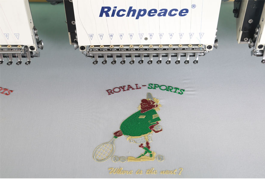 Richpeace Computerized Precise Flat Embroidery Machine