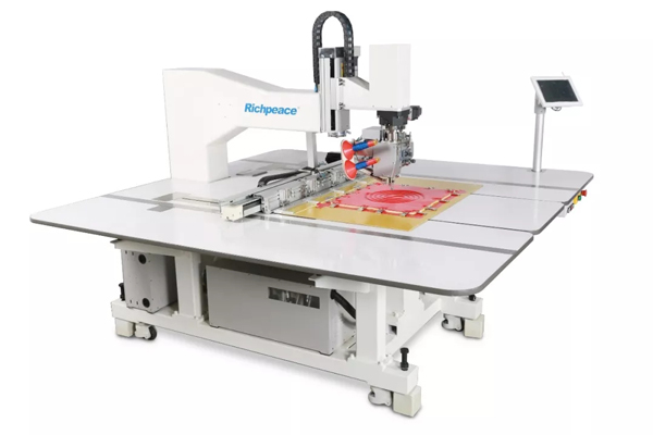 automatic double needle arbitrary sewing machine