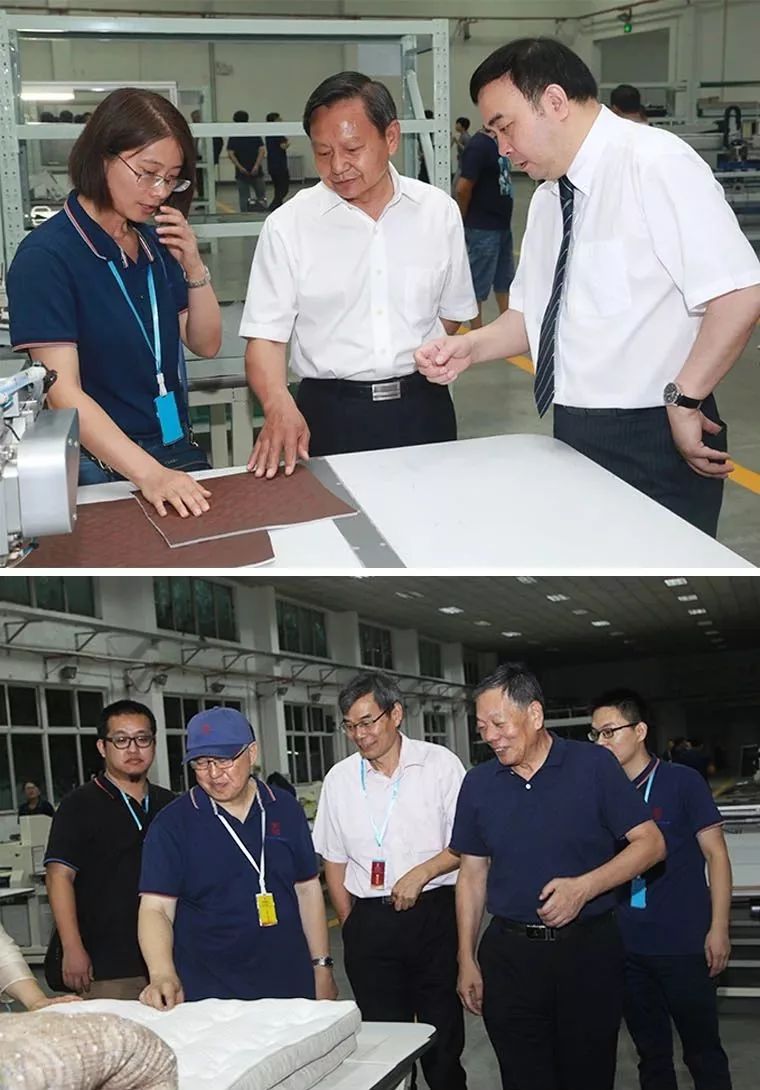 Leaders and Guests visit the factory