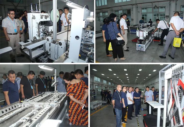 Leaders and Guests visit the factory