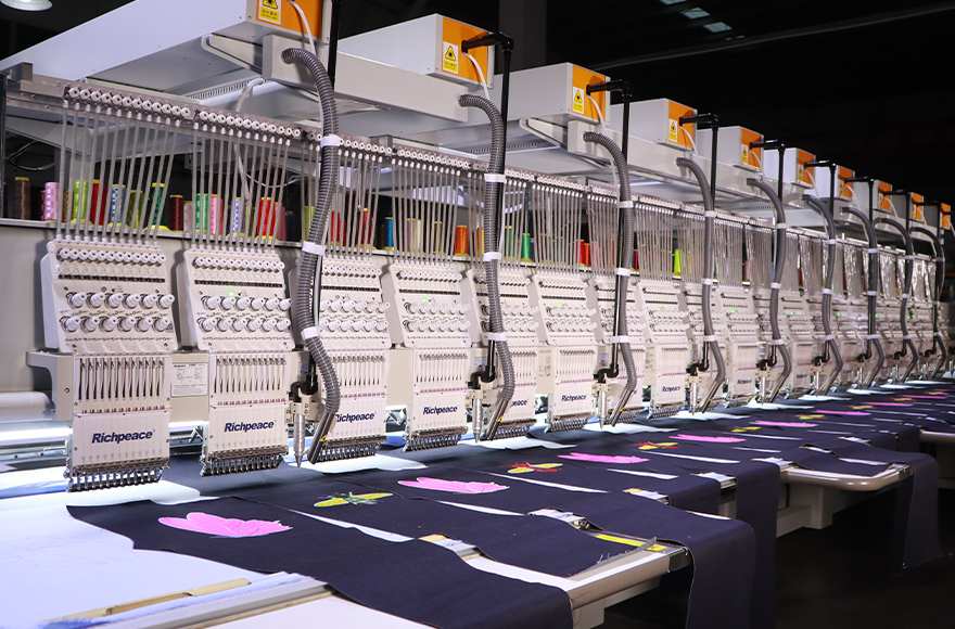 richpeace computer embroidery machine
