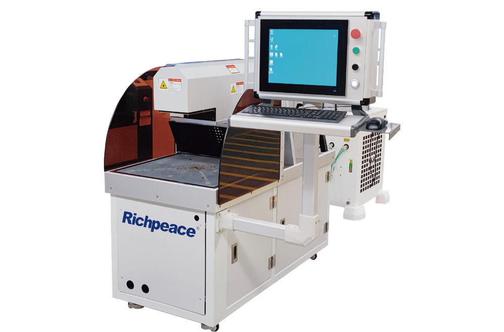 Threeaxis Dynamic CO2 Laser Marking Machine_Laser Making_Laser Cutting