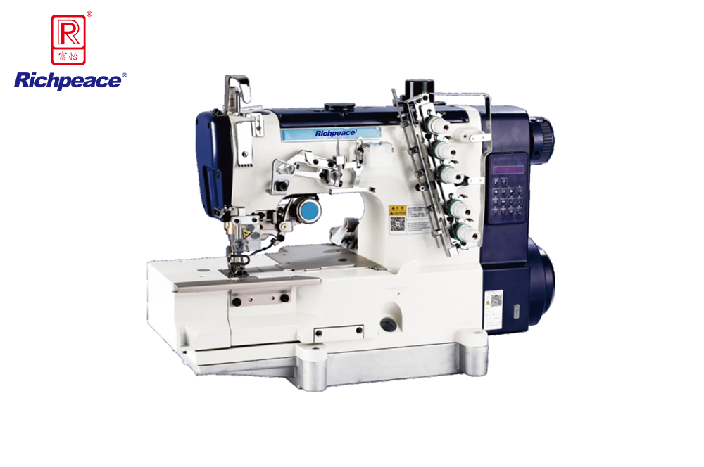 High-speed flatbed computer interlock sewing machine