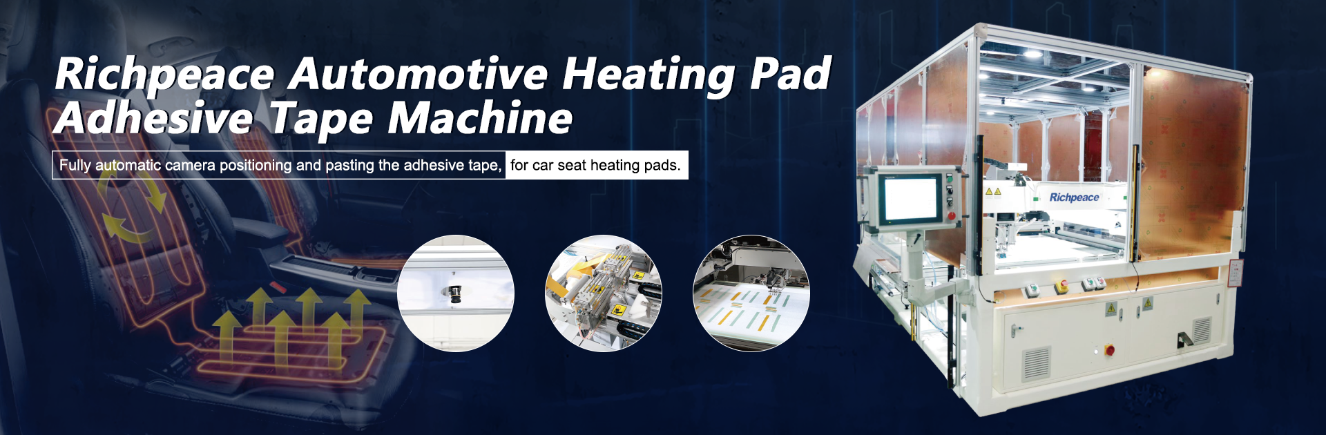 Richpeace Automotive Heating Pad Adhesive Tape Machine