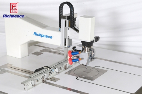 Richpeace Automatic Double-needle Universal Rotating Sewing Machine