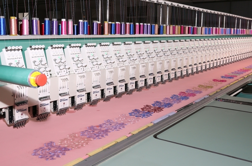 Computerized Lace Embroidery Machine