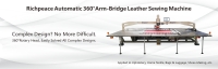 Richpeace Automatic 360°Arm-Bridge Leather Sewing Machine