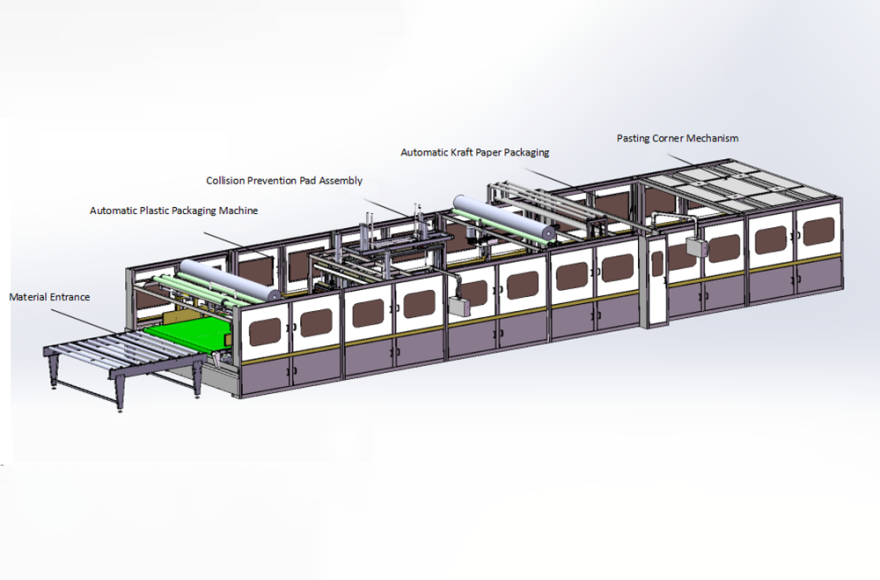 Fully Automatic Mattress Packing Line