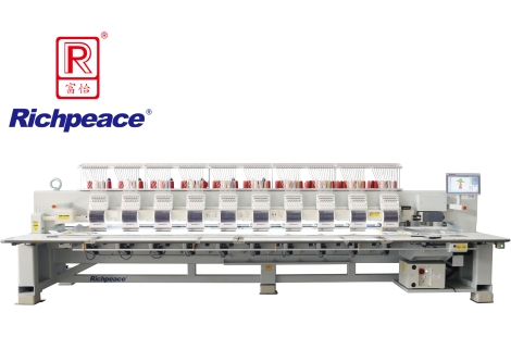 10 Heads Embroidery Machine(Optional 4 colors / 6 colors / 9 colors / 12 colors / 15 colors, according to machine heads distance)