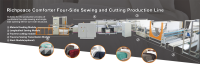 Richpeace Comforter Four-Side Sewing and Cutting Production Line