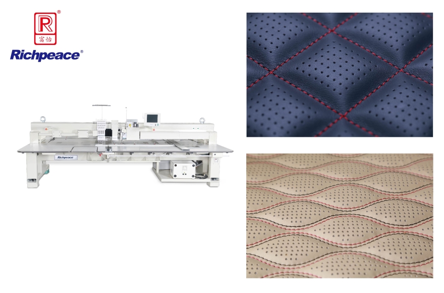 Richpeace Automatic Perforation + Sewing + Embroidery machine