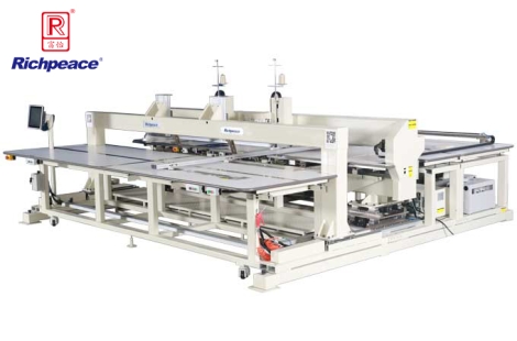 Richpeace Automatic Large Area Bar Tacking Machine (Two Heads)