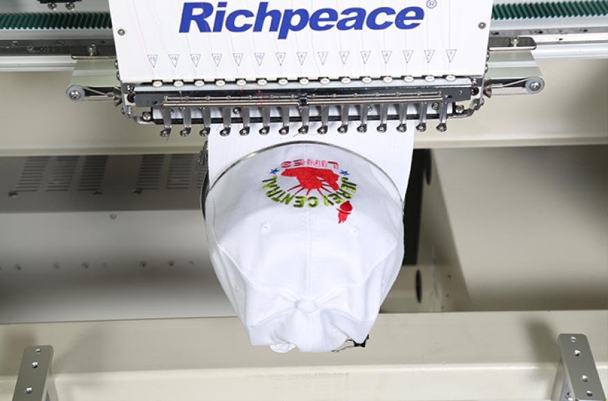 Richpeace Single Head Cap / Tubular Embroidery Machine