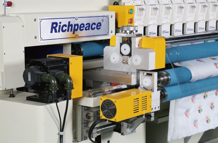 Single-color Single Roll Quilting and Embroidery Machine