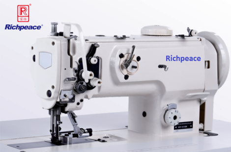 Single needle compound feed sewing machine