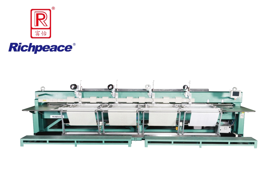 Richpeace Computerized Wire StitchingMachine for Automotive (auto backfeeding and front collecting structure)