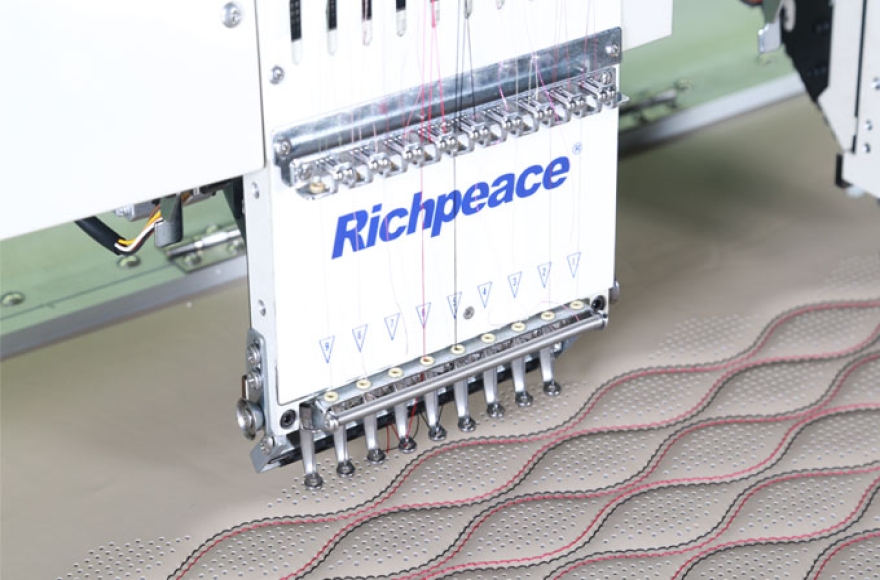 Multi-color Perforation and Embroidery Machine