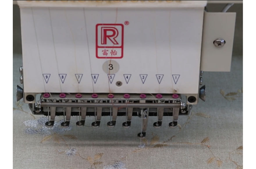 Richpeace Computerized Wallcloth Embroidery Machine