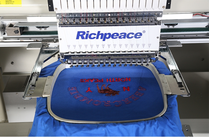 Richpeace Single Head Cap / Tubular Embroidery Machine