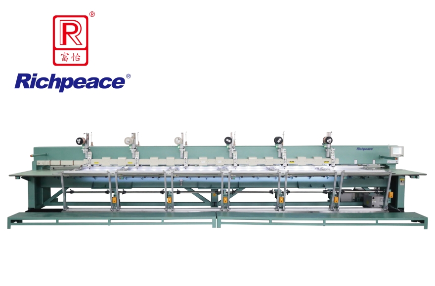 Richpeace Computerized Wire StitchingMachine for Automotive (auto backfeeding and front collecting structure)