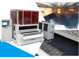 Richpeace triple galvanometer laser cutting machine Cutting material at a constant speed without stopping
