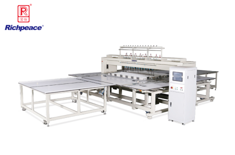 Ultra Thick Material Large Rotary Hook Multi-needle Quilting Machine