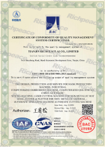 ISO 9001 Quality Management System Certificate