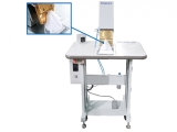 Richpeace manual hot pressing machine using for folding mask external nose clip&sponge.