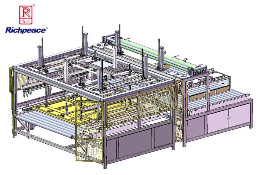 Automatic Mattress Plastic Packaging Machine