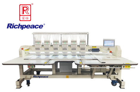 6 Heads Embroidery Machine(Optional 4 colors / 6 colors / 9 colors / 12 colors / 15 colors, according to machine heads distance)
