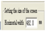 Richpeace Software display1:1Operation method