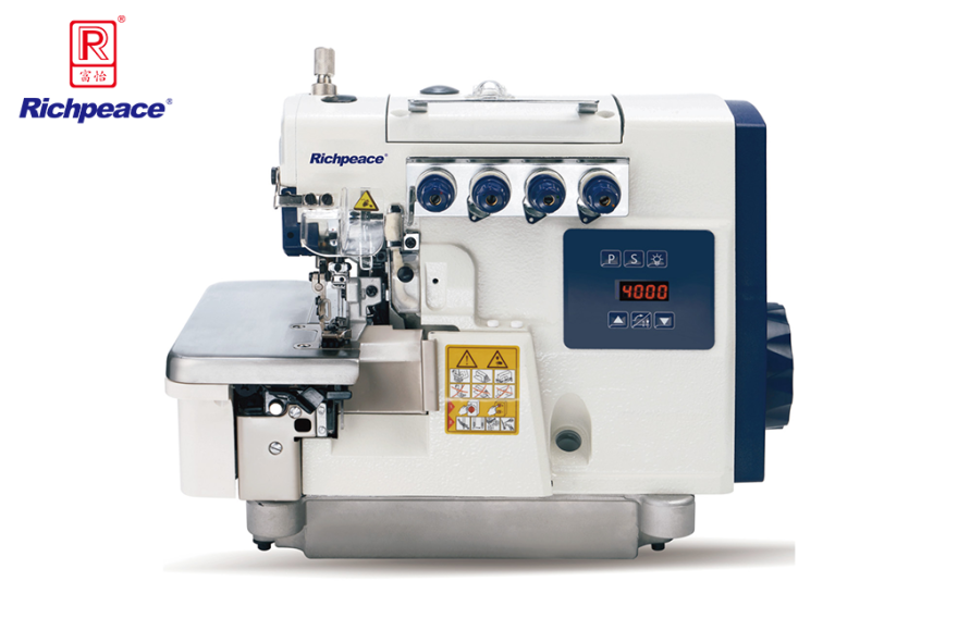 Super high speed direct drive overlock sewing machine