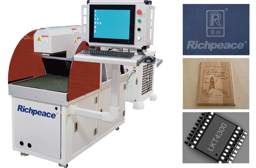 Three-axis Dynamic CO2 Laser Marking Machine