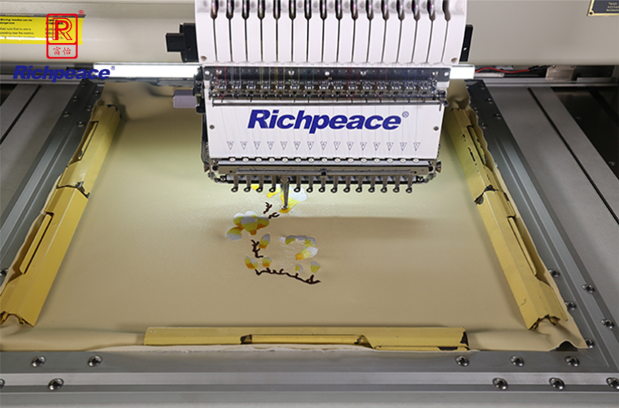 Richpeace Single Head Cap / Tubular Embroidery Machine