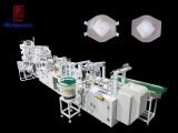 Richpeace Automatic Production Line For Cup Mask，Full process automatic production of cup mask