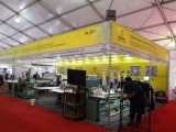 Directly at the exhibition, Richpeace at the Bangladesh Textile Machinery Exhibition