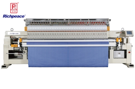 Richpeace Computerized Single-color Single Roll Quilting and Embroidery Machine