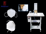 Richpeace manual hot pressing machine using for folding mask external nose clip&sponge.