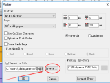 The output plt. file in the nesting whether to be saved by default in the same folder where the corresponding mkr. file is located