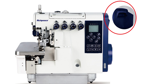 Super high speed step computer overlock sewing machine