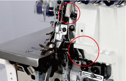 Super high speed direct drive overlock sewing machine