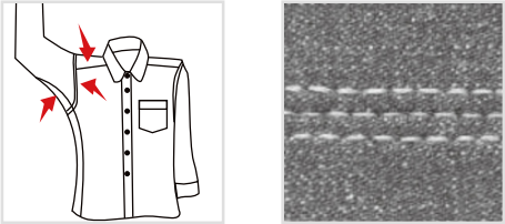 2/3 Needle Feed-off-the-arm Chain Stitch Machine